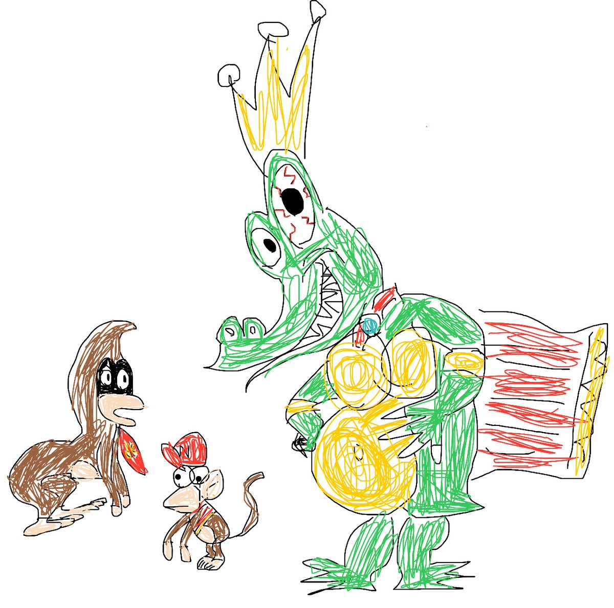 Donkey, diddy and krool