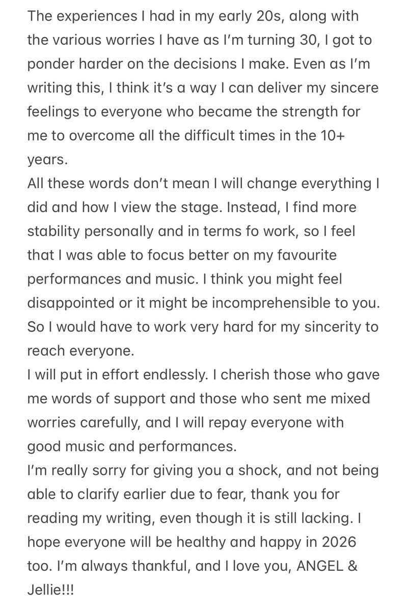 onlychanhee's tweet image. 260104 [INSTASTORY]
@/t.changjo: Hello ANGELS &amp;amp; Jellies!
What are you currently doing…?! I feel bad that you might feel upset or shocked because of me since New Year.
There are people who already know, there are also people who don’t… (cont. in image)

#TEENTOP #CHANGJO💜