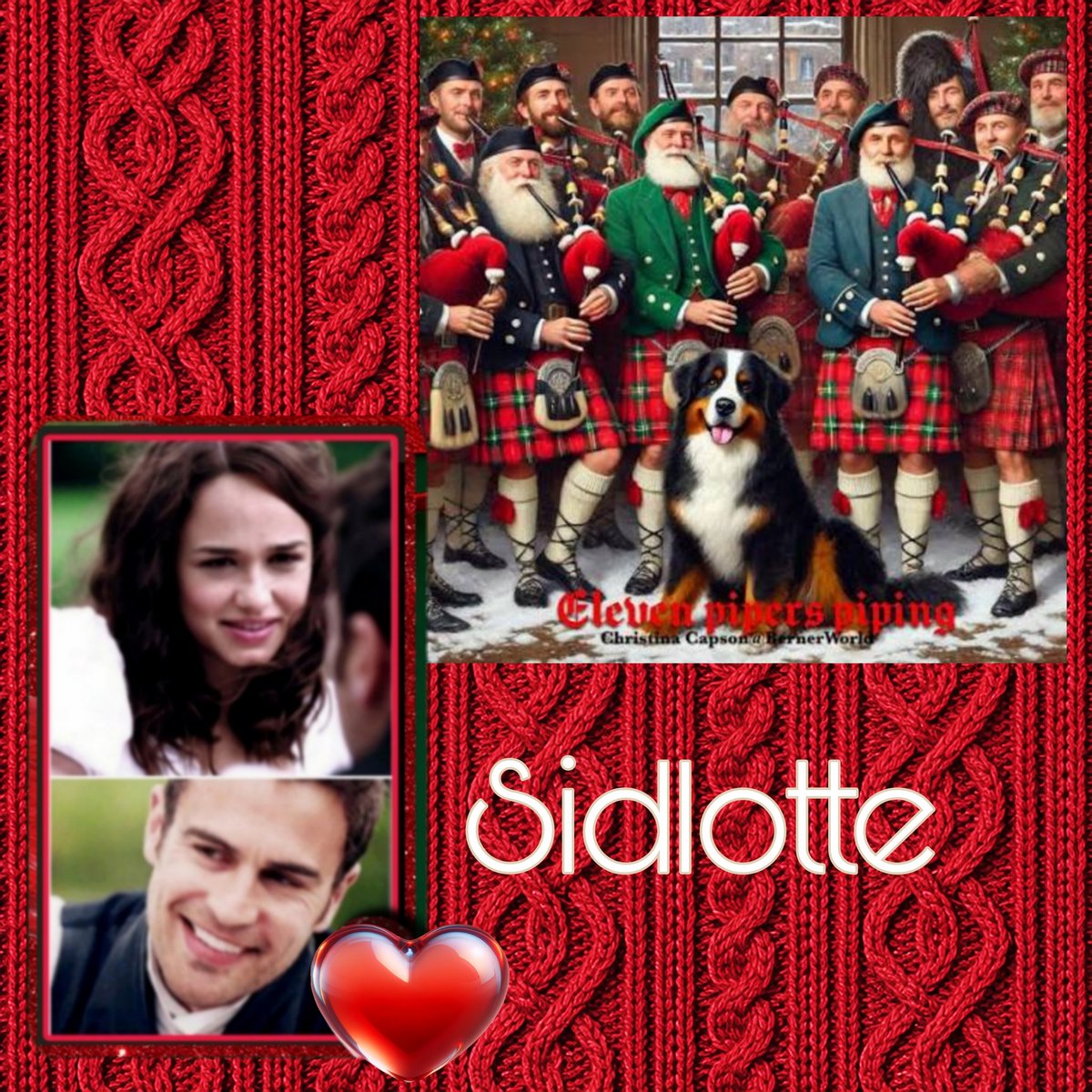 EmmaDanGee's tweet image. #SidlotteOrNothing bc they are Jane Austen's last lovestory 💕
#SanditonSeason1 should have ended with their HEA ❤️
Nothing else, @masterpiecepbs ‼️

~On the eleventh day of Christmas my true love sent to me
Eleven pipers piping ~❤️