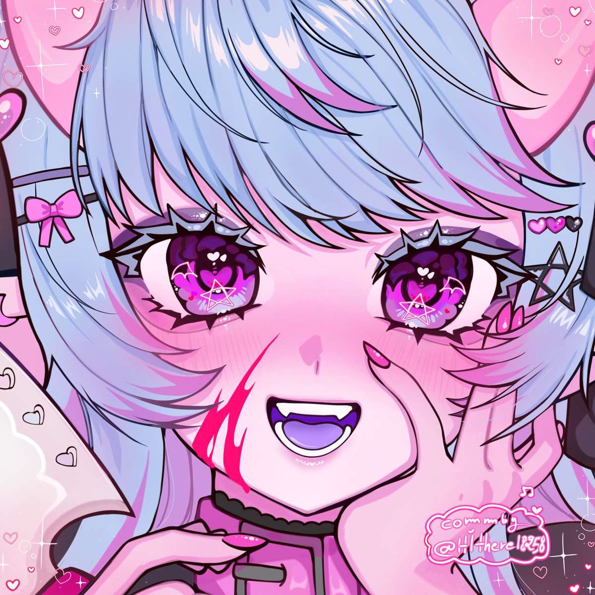 Commission Done!🩷ִֶָ. ..𓂃 ࣪ ִֶָ🪽་༘࿐
#VGenComm #artmoots #arttwt