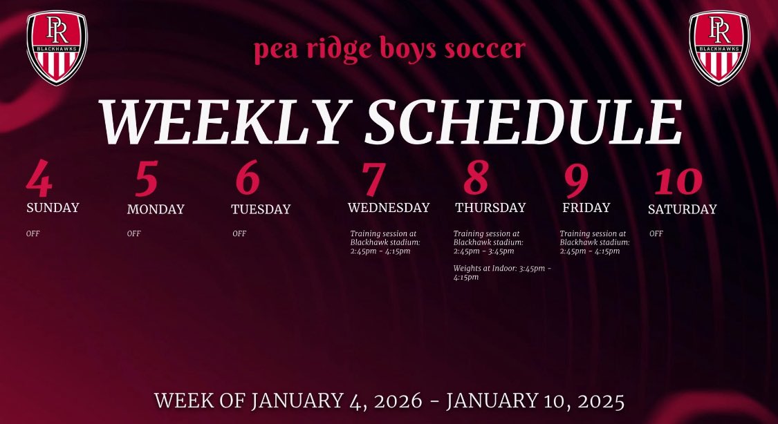 Pea Ridge Soccer tweet media