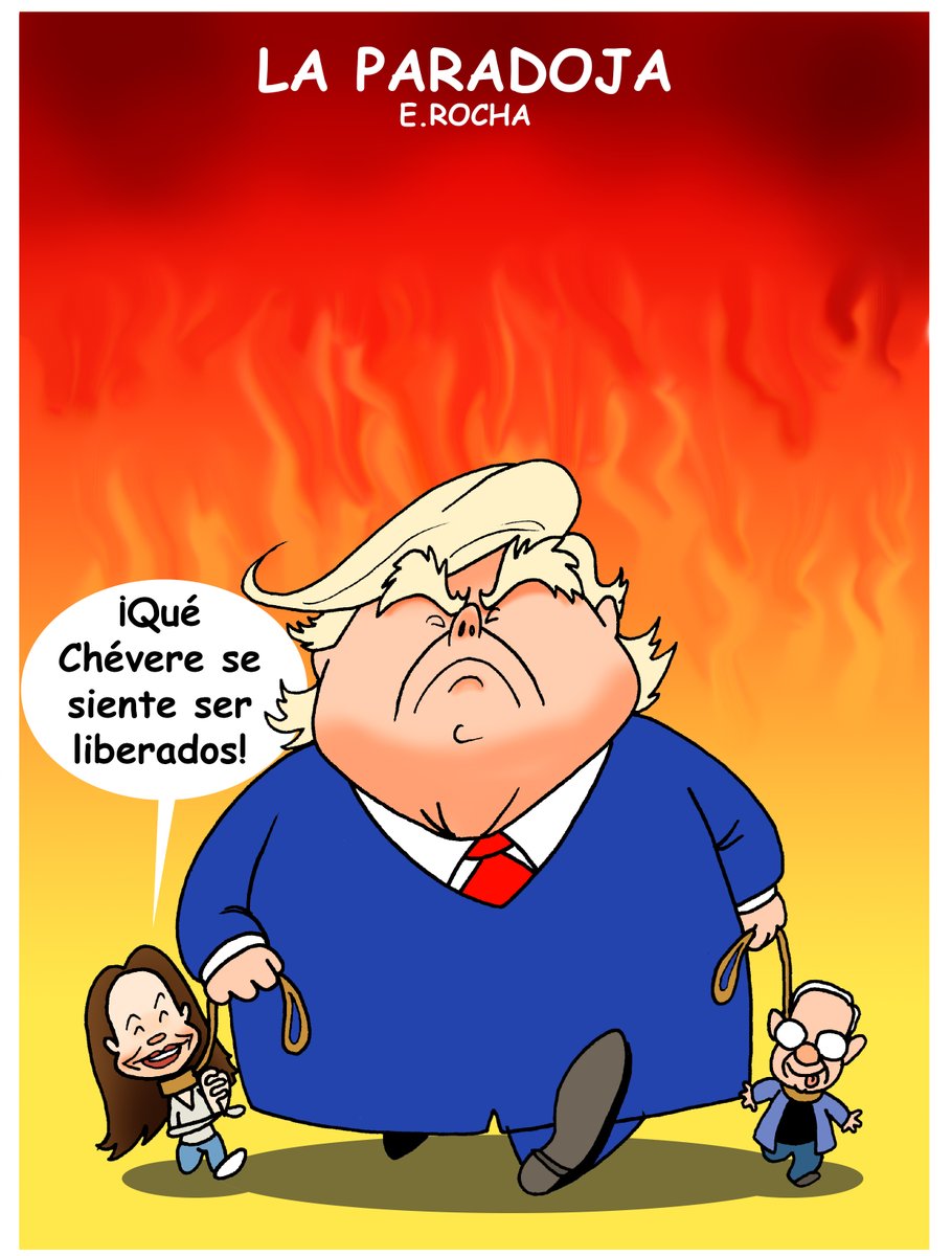 Decía mi papá, el que por su gusto es buey, hasta la coyunda lame. Así <a href="/PedroFerriz/">Pedro Ferriz de Con</a> <a href="/pedroferriz3/">PEDRO FERRIZ</a> <a href="/latinus_us/">Latinus</a> <a href="/brozoxmiswebs/">brozo xmiswebs</a> <a href="/LillyTellez/">Lilly Téllez</a> <a href="/PRI_Nacional/">PRI</a> <a href="/AccionNacional/">Acción Nacional</a> <a href="/AtypicalTeve/">Atypical TE VE</a> <a href="/XochitlGalvez/">Xóchitl Gálvez Ruiz</a> <a href="/CarlosLoret/">Carlos Loret de Mola</a> <a href="/azucenau/">Azucena Uresti</a> que creen que van a ser rescatados por TRUMP.
