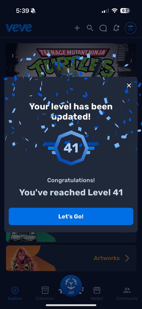 jblansch's tweet photo. It ain’t over til it’s over #veve #vevefam #levelup https://t.co/X6Sywg7lzG