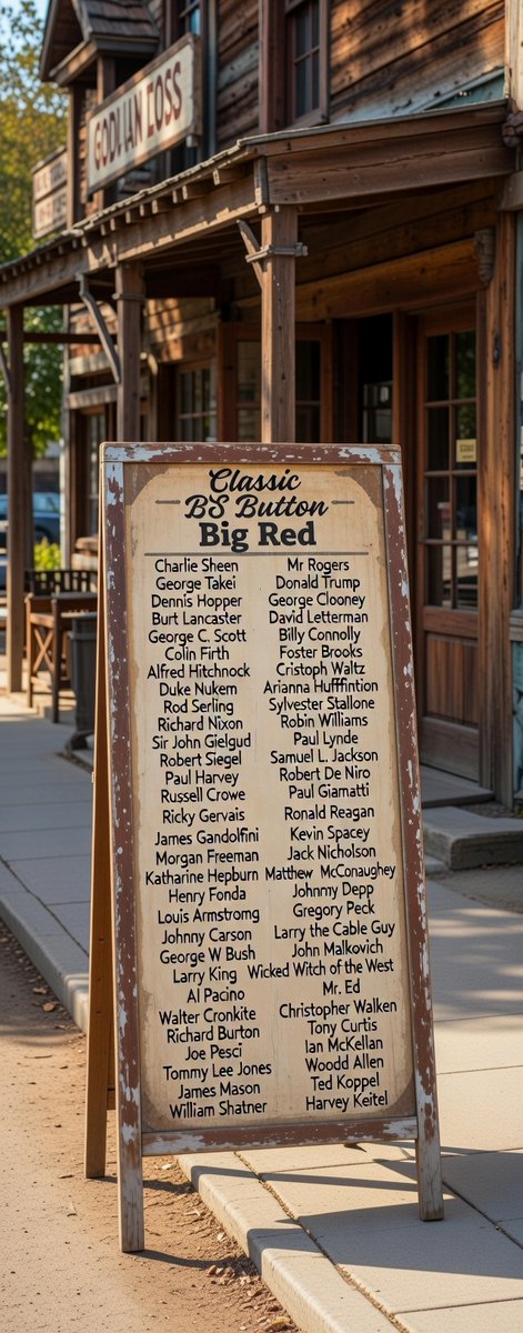 BSButtonGame's tweet image. Grab the hottest tickets in town: 

The Classic BS Buttons! 

Big Red: 60 epic celebrity impressions calling out the BS (the original red-hot chaos).

True Blue: Our newest with 50 celeb roars + 20 bonus zany sounds.

Get yours at DollTV (link in bio).