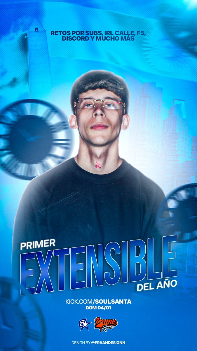 PRENDI EL EXTENSIBLE, QUIERO SUPERAR LAS 122HS EN STREAM SIN PARAR, kick.com/soulsanta