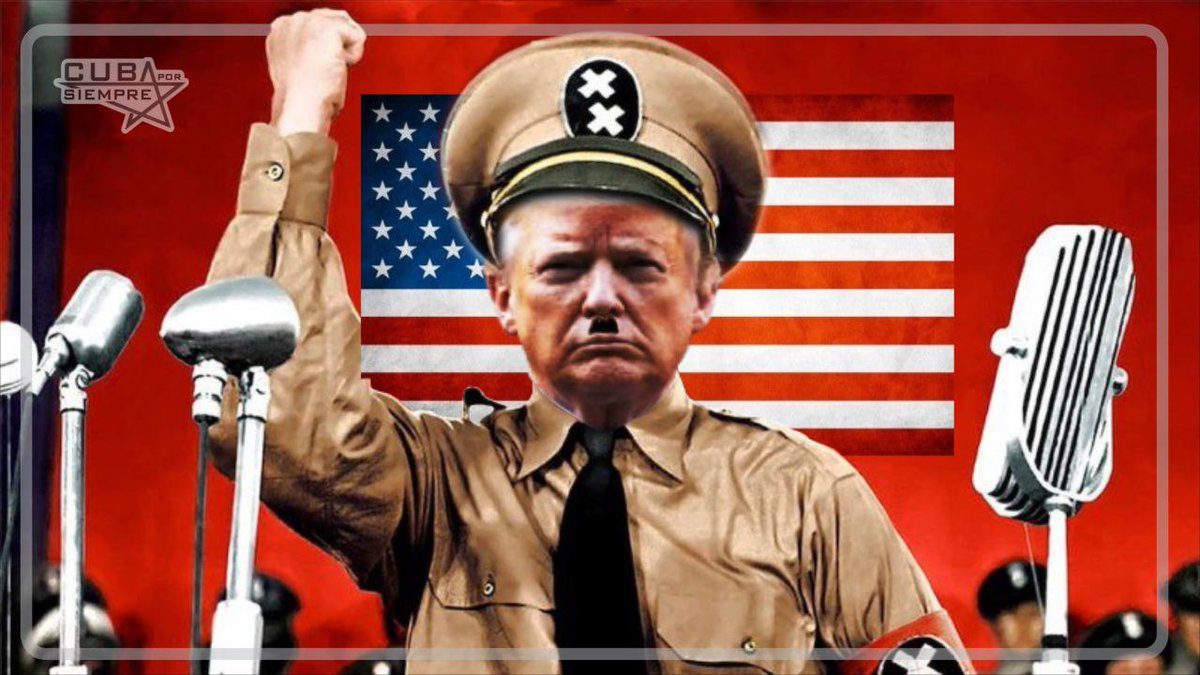 JoseMarianoTam1's tweet photo. @JuanPoe Desgraciadamente el 🌐 está viviendo un resurgir potente dl #NeoFascismo internacional, liderado x el #EmperadorDelMal 🇺🇲 el @POTUS #Trumpoloco. Hace y deshace en el 🌐 y nadie lo detiene. Desconoce los organismos internacionales y actúa como el #GranHermano. NO estamos en 1984! https://t.co/RGp79lt96z