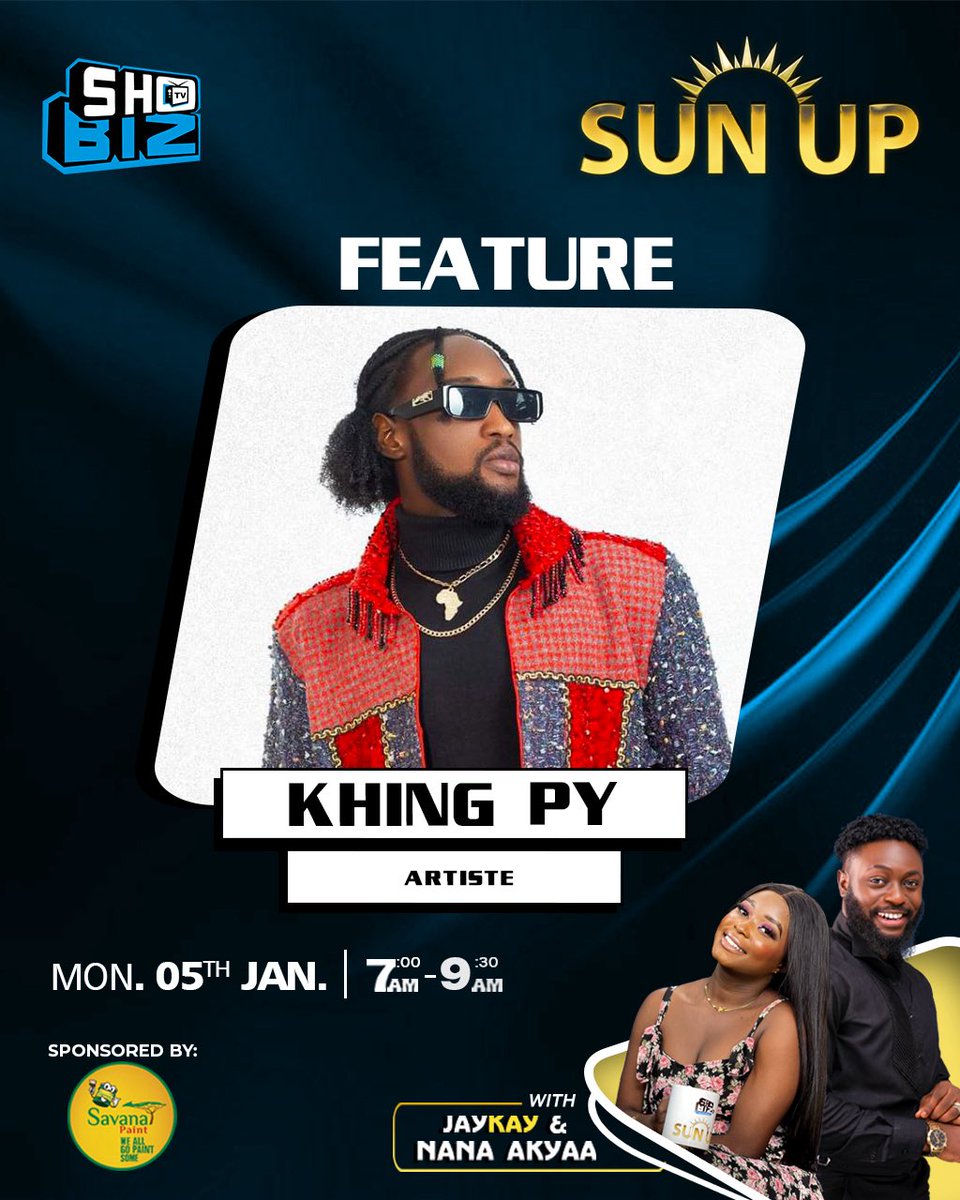 Khing_py's tweet image. Tune in🔥