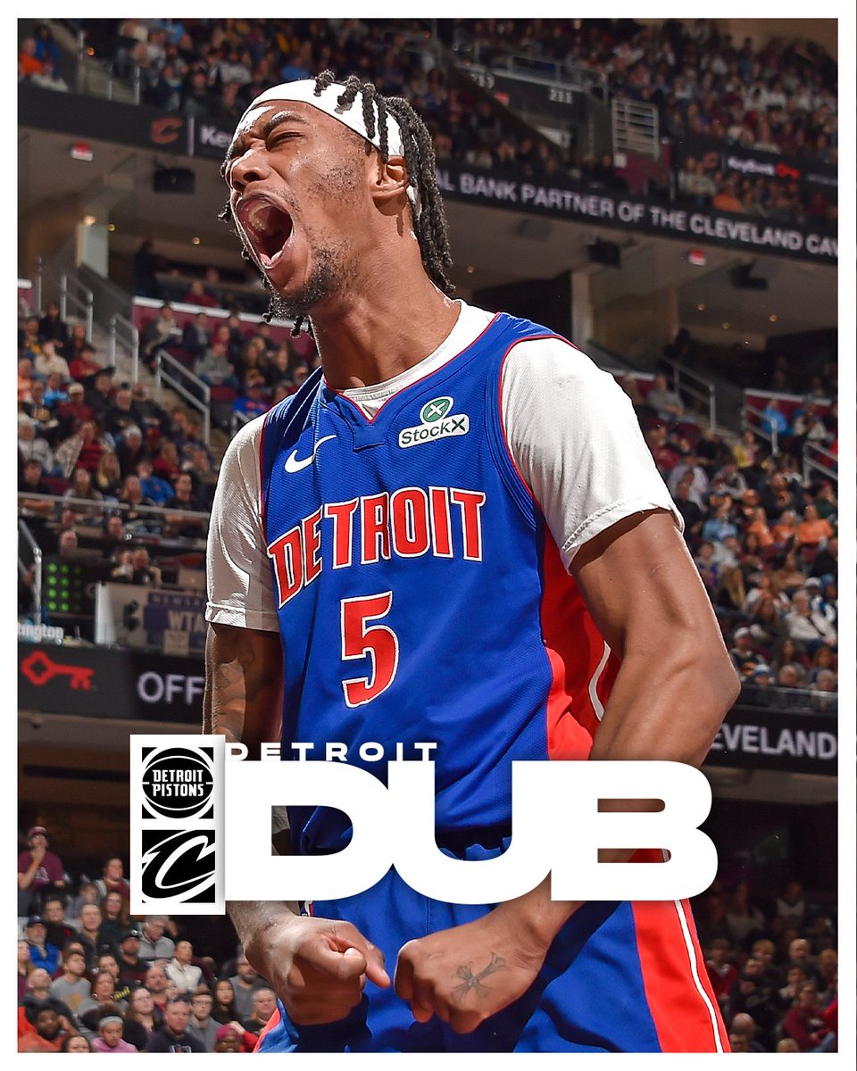 DetroitPistons's tweet photo. That Sunday W feels good https://t.co/tkgYaxSY2m
