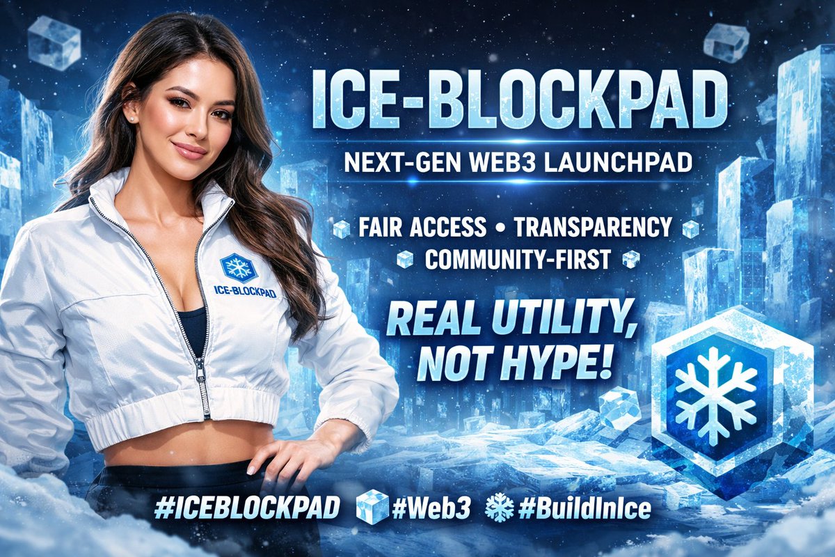 Rawks72's tweet image. 🚀 ICE-BLOCKPAD is a next-gen Web3 launchpad built on fair access, transparency, and community-first distribution. Designed for builders and early believers, it empowers high-quality projects to launch and scale with real utility — not hype. ❄️🧊
#ICEBLOCKPAD #Web3
@ice_blockpad