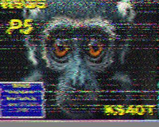 Received on 14.23 Mhz in Southern California grid square DM12mp. #SSTV #AmatuerRadio #HamRadio