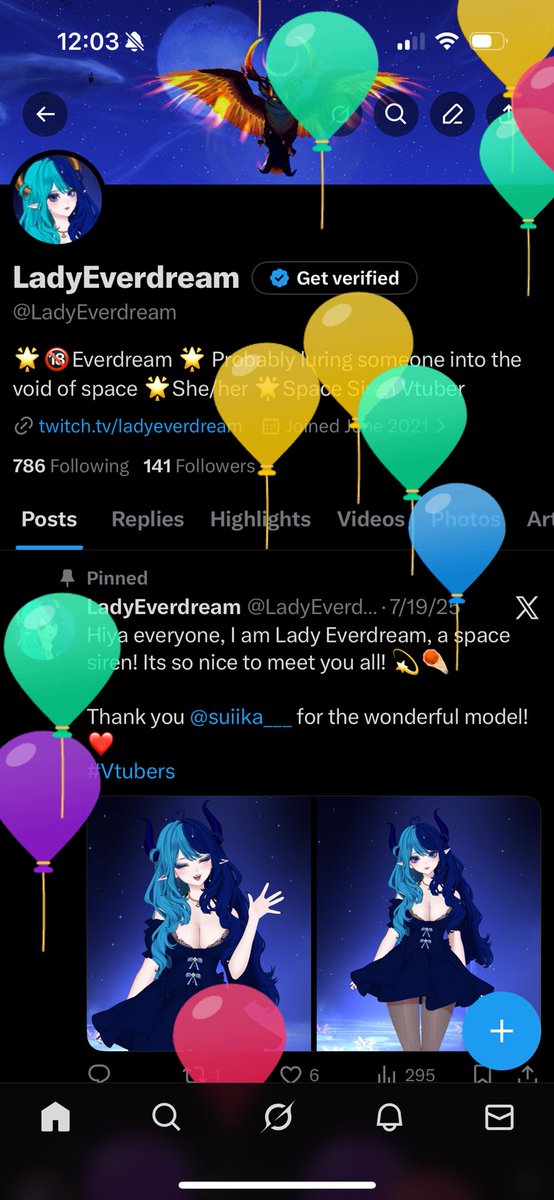Balloooons!!!! 🥳#vtubers