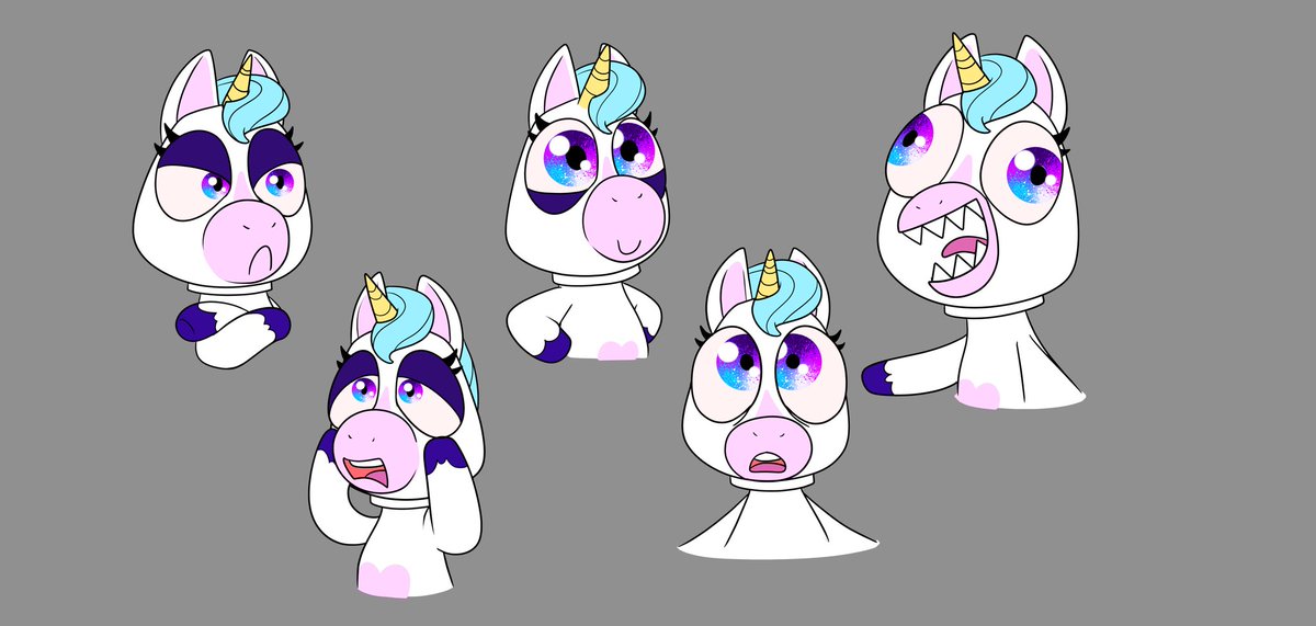 rosewingathe's tweet photo. So I created a character who could exist in the TADC universe.
I also thought of a unicorn, a mystical animal much loved in the toy world, and associated it with something like Pet Shop and the Bobblehead, a mythical figurine.
#tadc #fanart #charadesign #TheAmazingDigitalCircus https://t.co/0r0YSotUNN