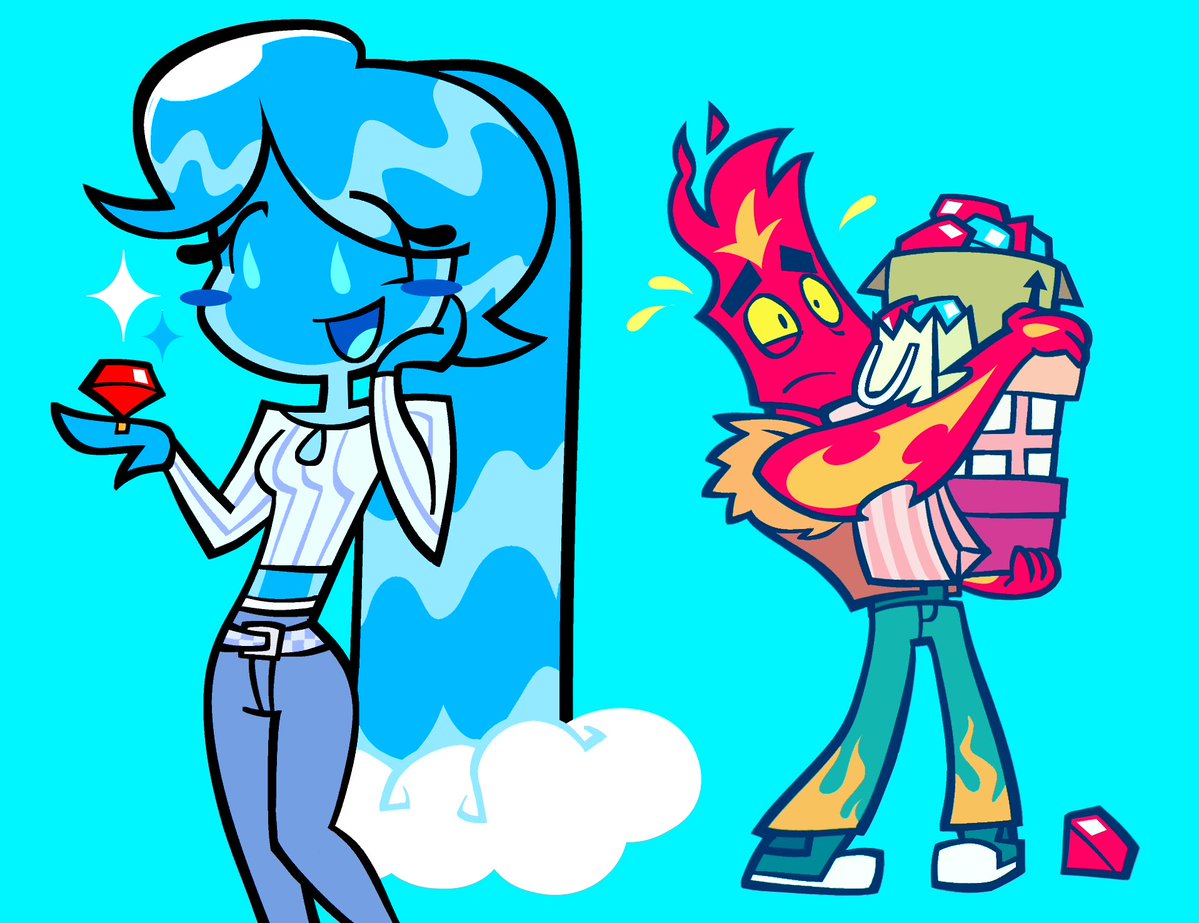 Teggei's tweet image. 💧🔥