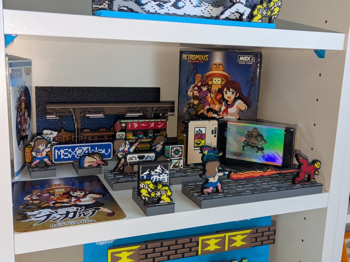 ☆ Diorama Art It's here at last! “Maiden's Extreme Fist – BUN-GA-RUA” by