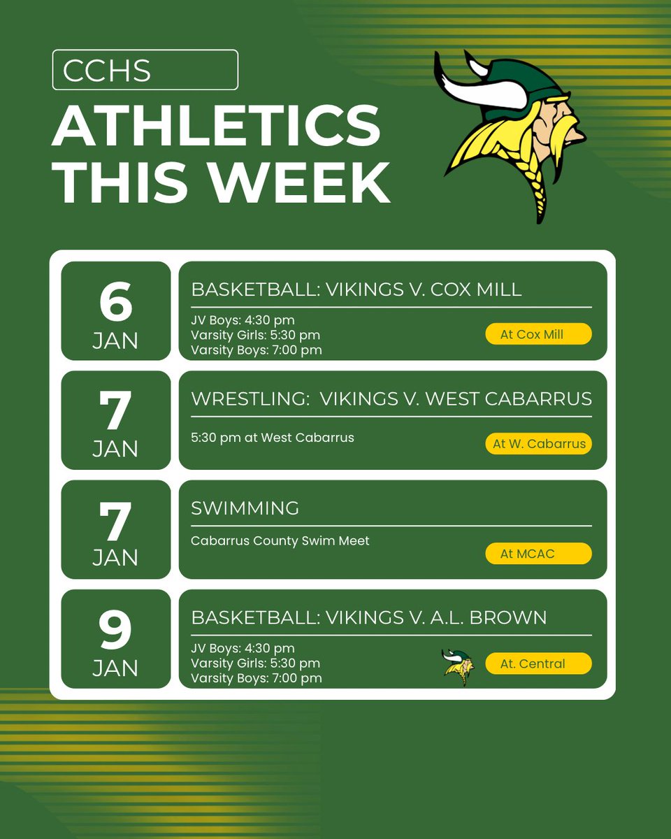 Central Cabarrus Vikings tweet media