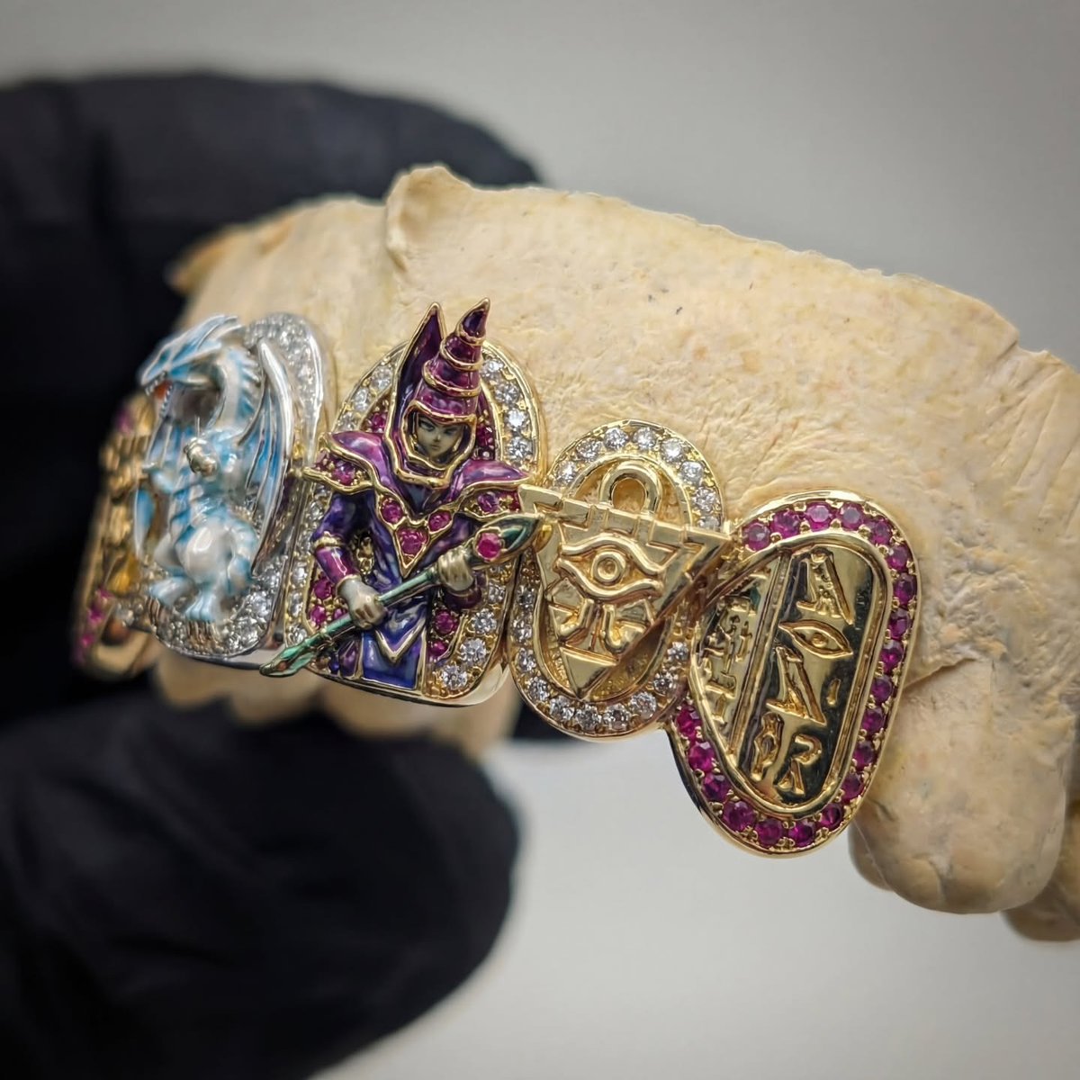 ModernNotoriety's tweet image. Yu-Gi-Oh! Grillz by Homer The Jeweller 😮‍💨