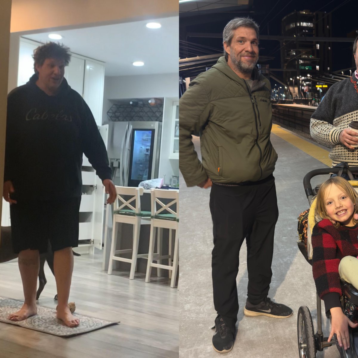 Родственник мой нефтяник. - 80кг за 2 года. Красаучик. Если что 2 метра ростом.