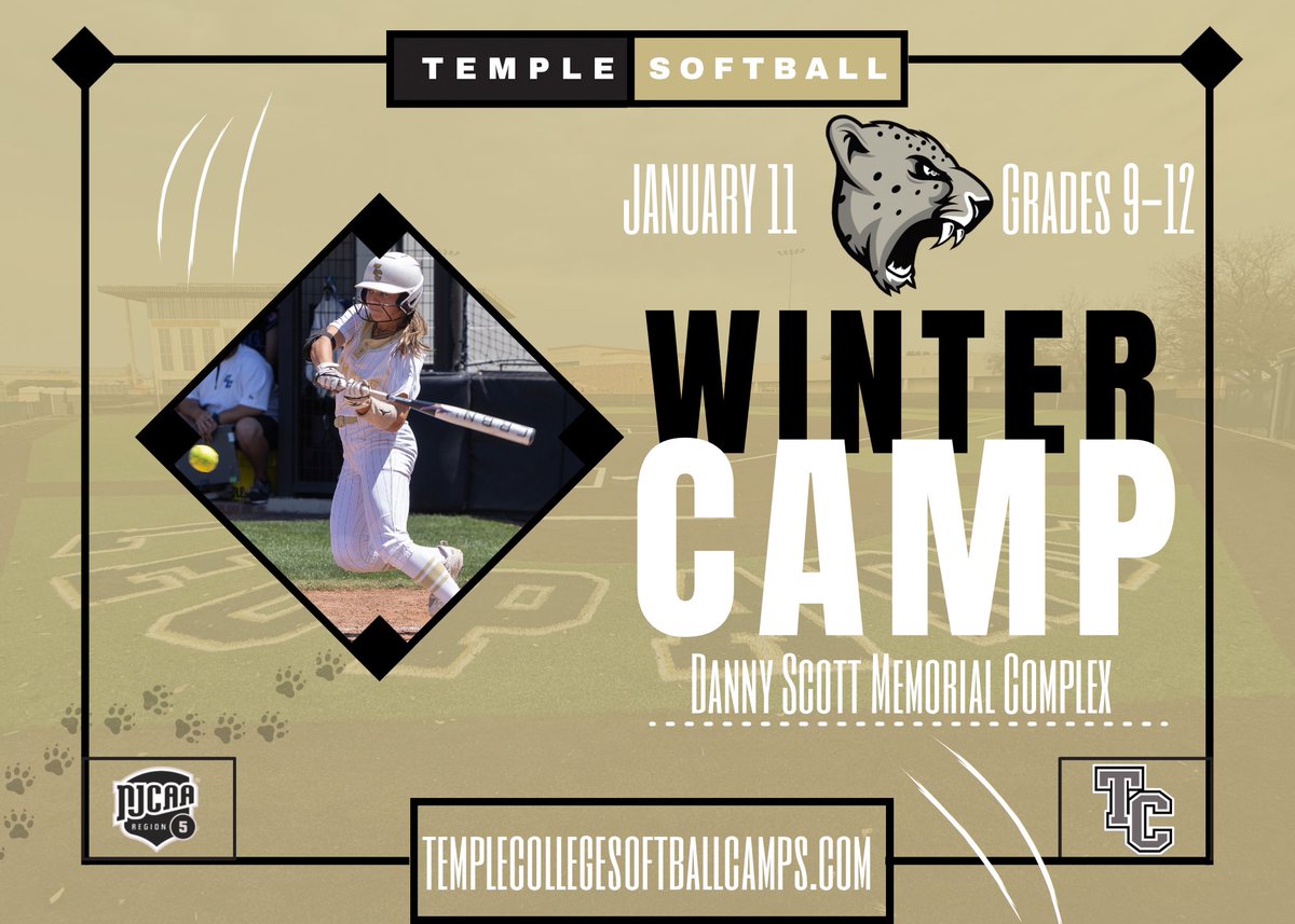 SoftballTemple's tweet image. ❕ONE WEEK TO SIGN UP❕
Only 4 spots left
#YahLeps
 templecollegesoftballcamps.com