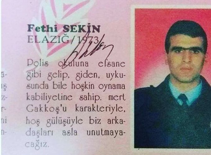 Bugün Şehit Polis Memuru Fethi Sekin'i şehadet yıldönümü!

❗Şehitlerimizi Unutmayalım…