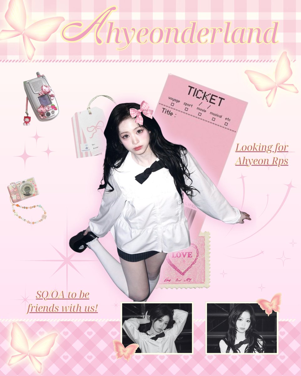 AHYEONDERLAND's tweet image. ‧₊˚ 𓂃౨ৎ 𝐀𝐇𝐘𝐄𝐎𝐍𝐃𝐄𝐑𝐋𝐀𝐍𝐃 is gently searching for 𝐀͟𝐡͟𝐲͟𝐞͟𝐨͟𝐧͟ 𝐑͟𝐏͟𝐬͟ 𝐚͟𝐧͟𝐝͟ 𝐒͟𝐐͟/𝐎͟𝐀 friends to share soft talks and pretty moments please help spread this little pink dream ᧔ ⑅ ᧓