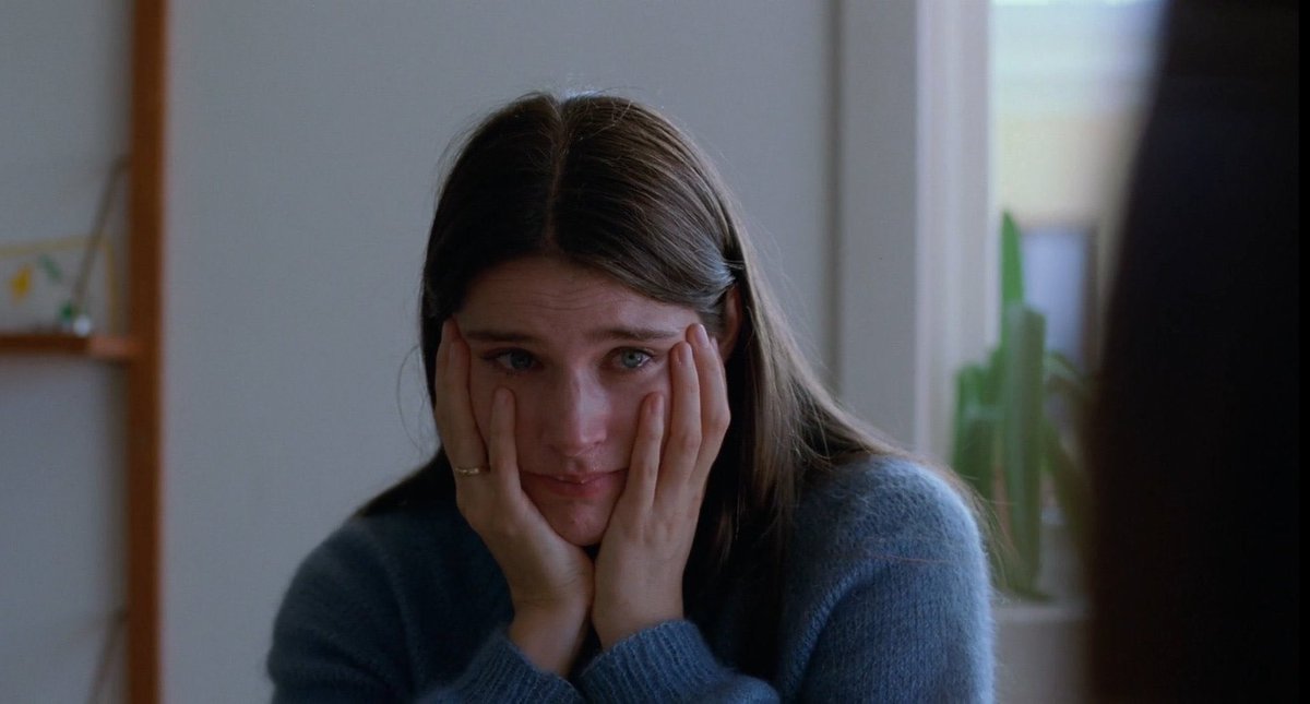 screenscaps's tweet image. inga ibsdotter lilleaas in sentimental value (2025)