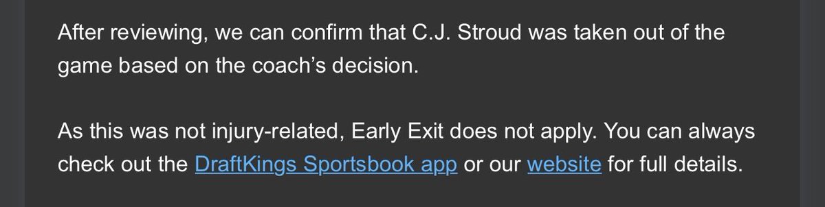 and I thought <a href="/DKSportsbook/">DraftKings Sportsbook</a> was great. So this mf had to break his ankle for my shit to win. He would have hit 200 so easy if he played the second half😵‍💫😵‍💫