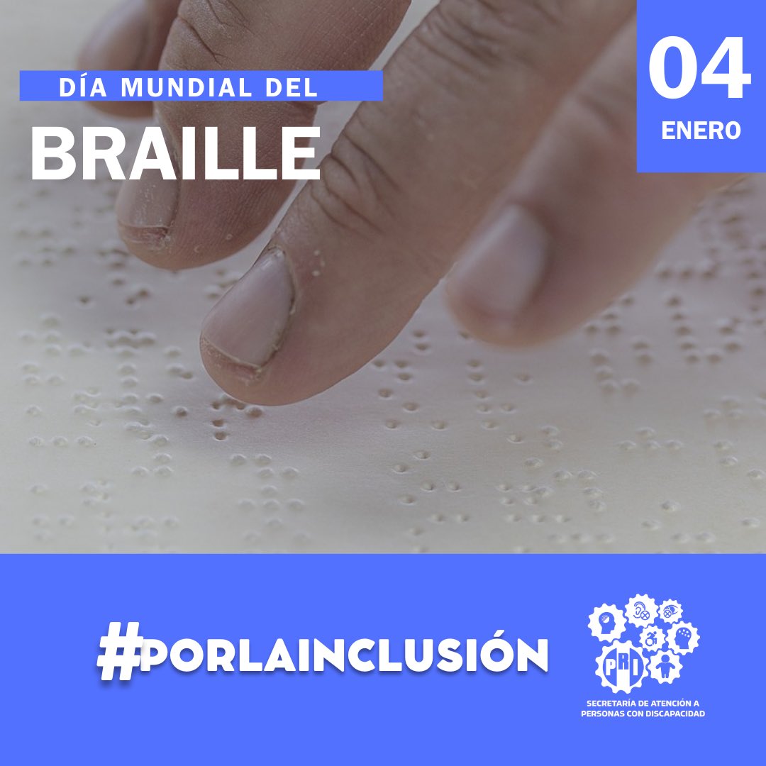 El braille abre caminos, garantiza derechos y construye igualdad.
Hoy reconocemos su importancia para una inclusión real y efectiva.

#PRIIncluye
#AccecibilidadParaTodos
#IgualdadReal