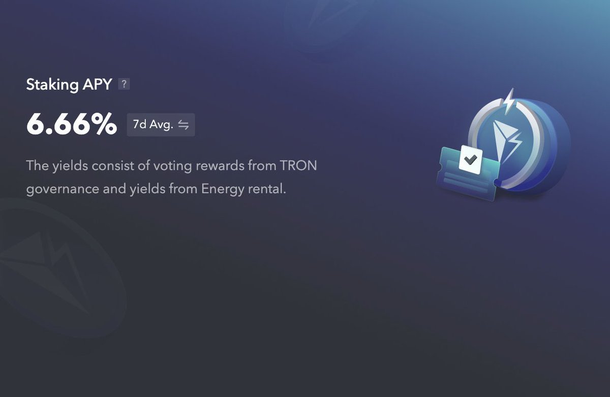 ❇️ Turning TRX into a multi-yield asset One of the most interesting  features is staking TRX to mint sTRX. By doing this, you unlock multiple  layers of value: • TRX staking rewards •