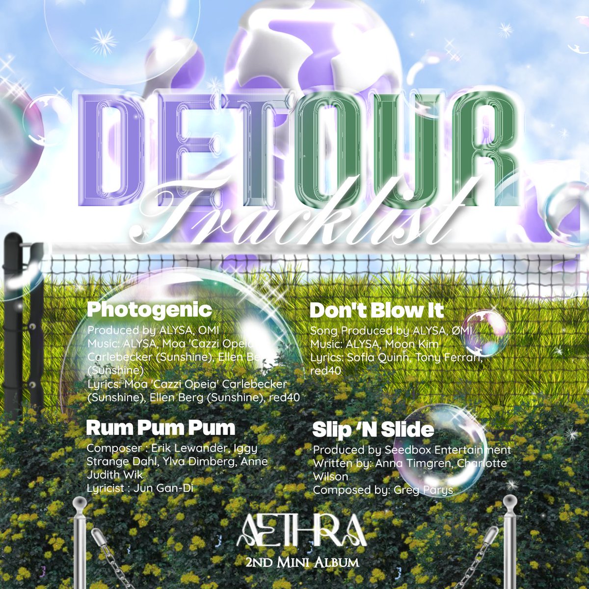 ㅤ
ㅤ
ㅤthey promised a map made of light,
ㅤbut my footsteps learned another truth—
ㅤsome roads don’t lead you home,
ㅤthey teach you 𝘸𝘩𝘰 𝘺𝘰𝘶 𝘢𝘳𝘦.

ㅤ𝗔𝗘𝗧𝗛𝗥𝗔 𝟮𝗻𝗱 𝗠𝗜𝗡𝗜 𝗔𝗟𝗕𝗨𝗠 :
ㅤ𝗗𝗘𝗧𝗢𝗨𝗥.
ㅤᴛʀᴀ𝑐ᴋ ʟɪ𝑠ᴛ
ㅤ
ㅤ