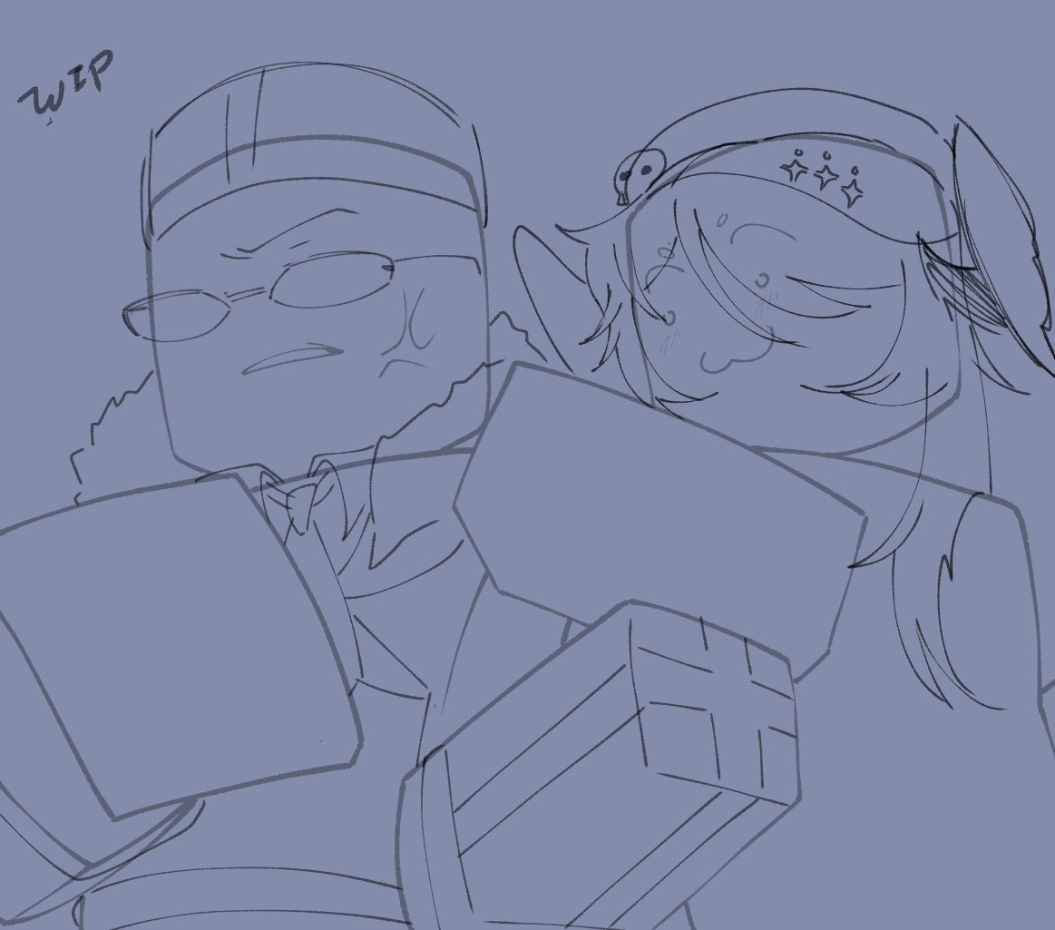 XSoul_09's tweet photo. Wips for my 2 commissioners https://t.co/ov8icNnmFA