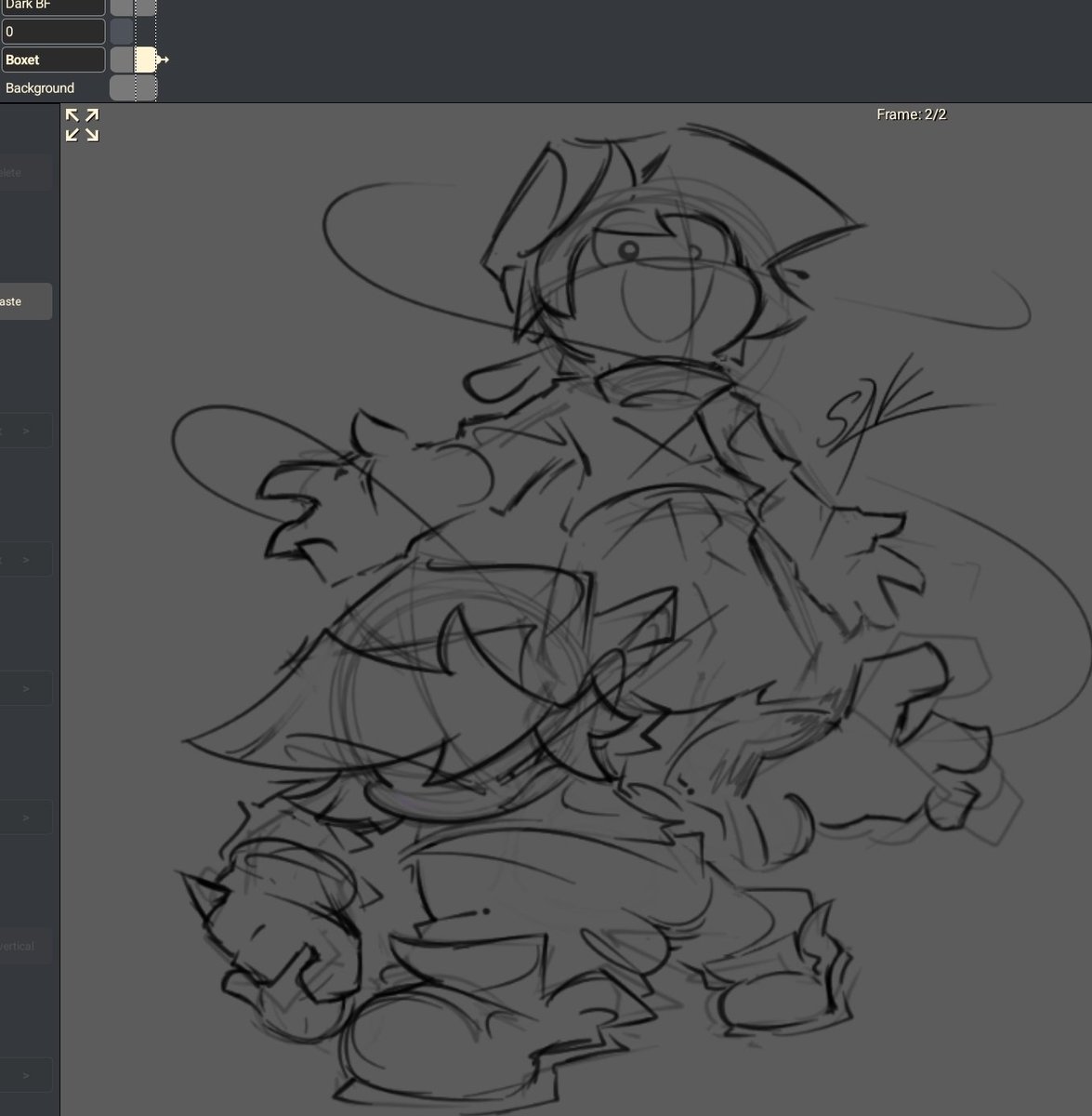 S4ntiAnimations's tweet photo. I'm doing a remake of my VS Corruption drawing lol

Sketch: https://t.co/7sdR63itcs