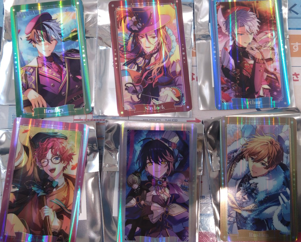 交換】まほやく 6周年 クリア色紙 魔法使いの約束 福岡 博多 【譲