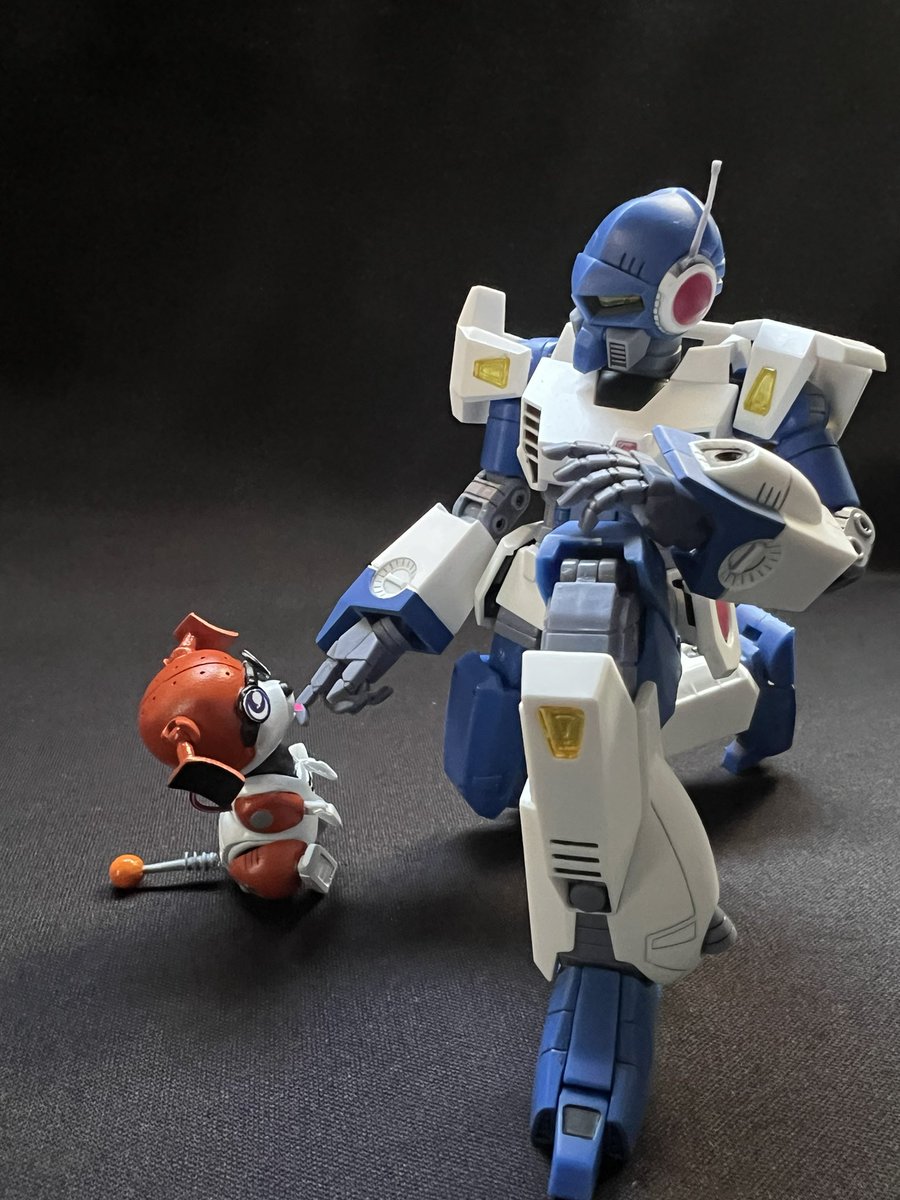 ちっさいもんプラモコンペ2完成 #テクノポリス21C からテクドッグ