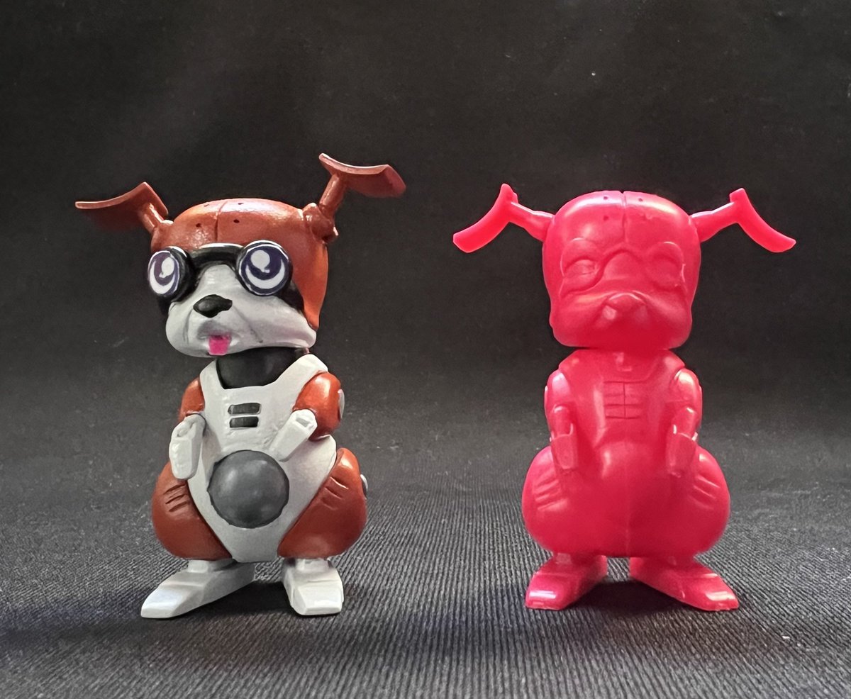 ちっさいもんプラモコンペ2完成 #テクノポリス21C からテクドッグ