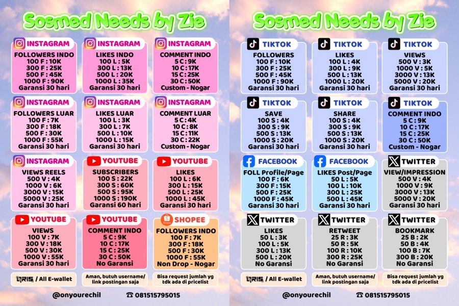 Dah open ya, yg chat nya blm kebalas bisa rechat🙏 #zonauang