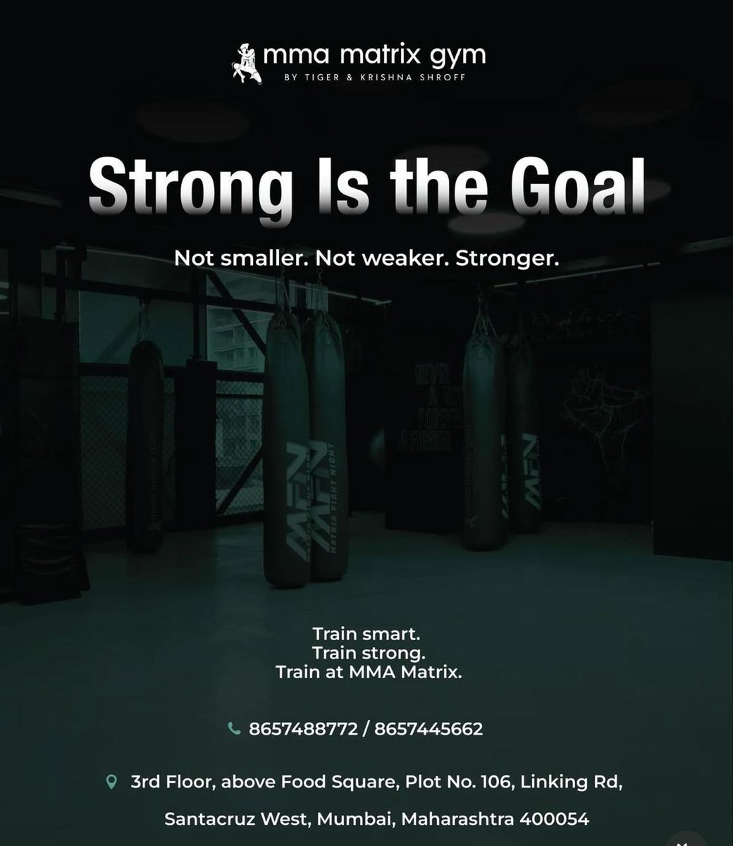 MmaMatrix's tweet photo. Strong is the goal. Not smaller. Not weaker. Stronger. Every rep builds power. Every round builds confidence. Train smart. Train strong. Train at MMA Matrix Gym. 👉 Start your transformation today. Join now. #StrongIsTheGoal #MMAMatrixGym #TrainStronger https://t.co/mHNv3F3n6K