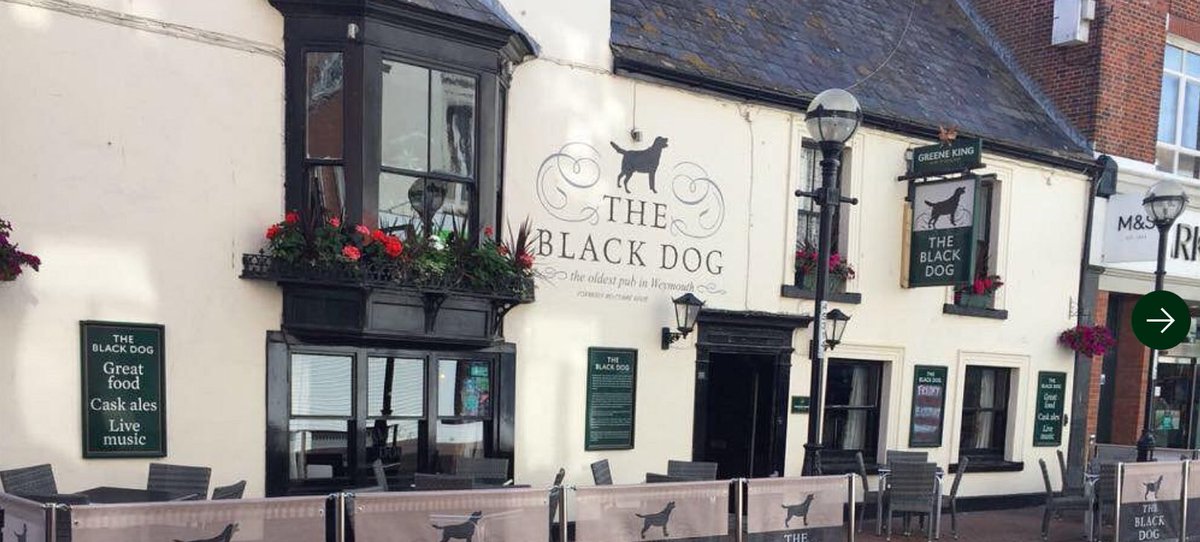 BobDowns14's tweet photo. We visited the black dog in Weymouth on New Year’s Day.
A fantastic 400 year old pub with lots of history and great food.
Support The great British pub.
This is our culture don’t let them take it away. https://t.co/77qybLZECa