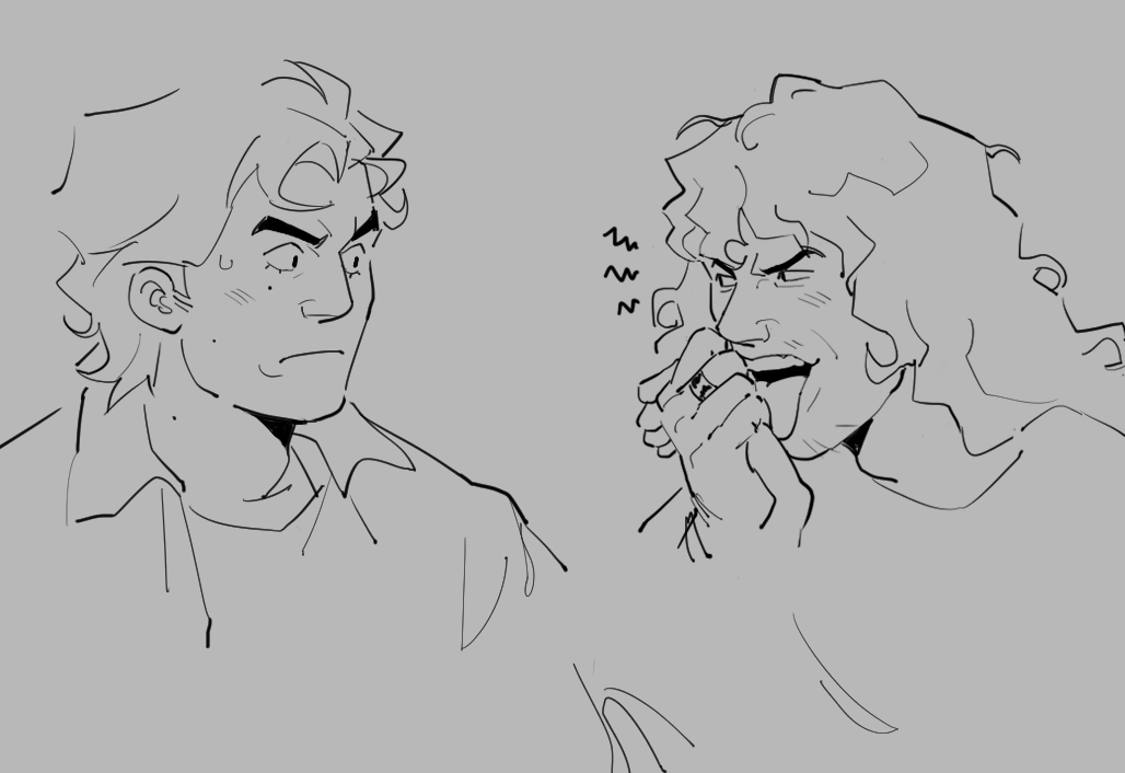 yuckyed's tweet photo. 2022 redraws except you can tell exactly where i gave up #steddie https://t.co/R79ToEKGdK