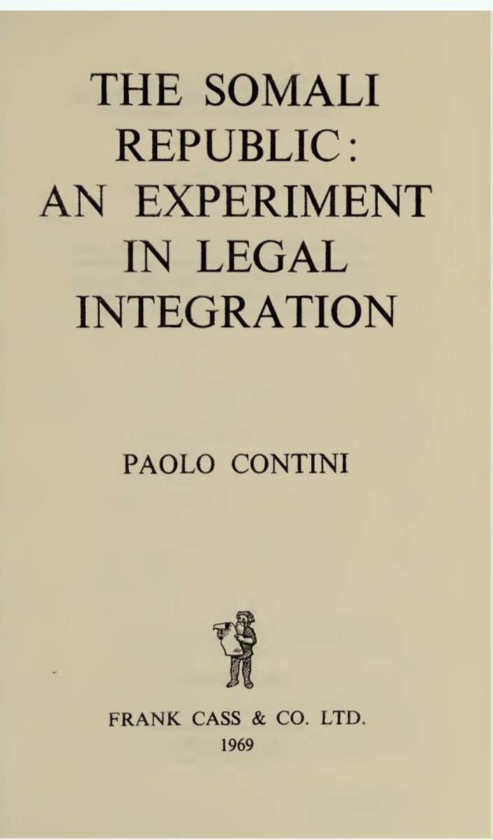MrMaker14's tweet image. #somalia #somaliland - Act of Union🧵 

The author of the book Paolo Contini was United Nations legal adviser to the Republic of Somalia and helped to draft the constitution for that country