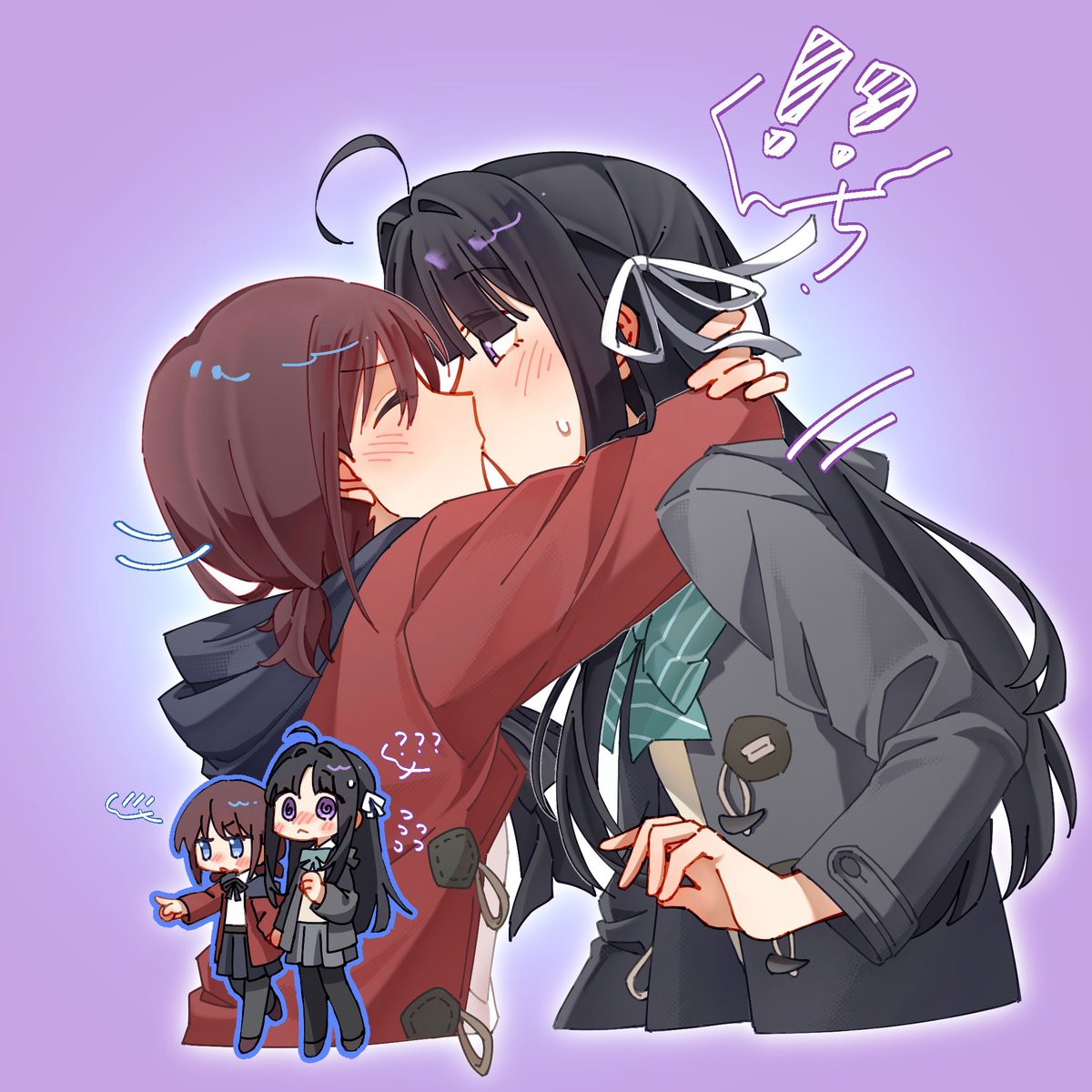 ekcl93's tweet image. 「すばるちゃん！」
「また何
......？！​」
#になすば