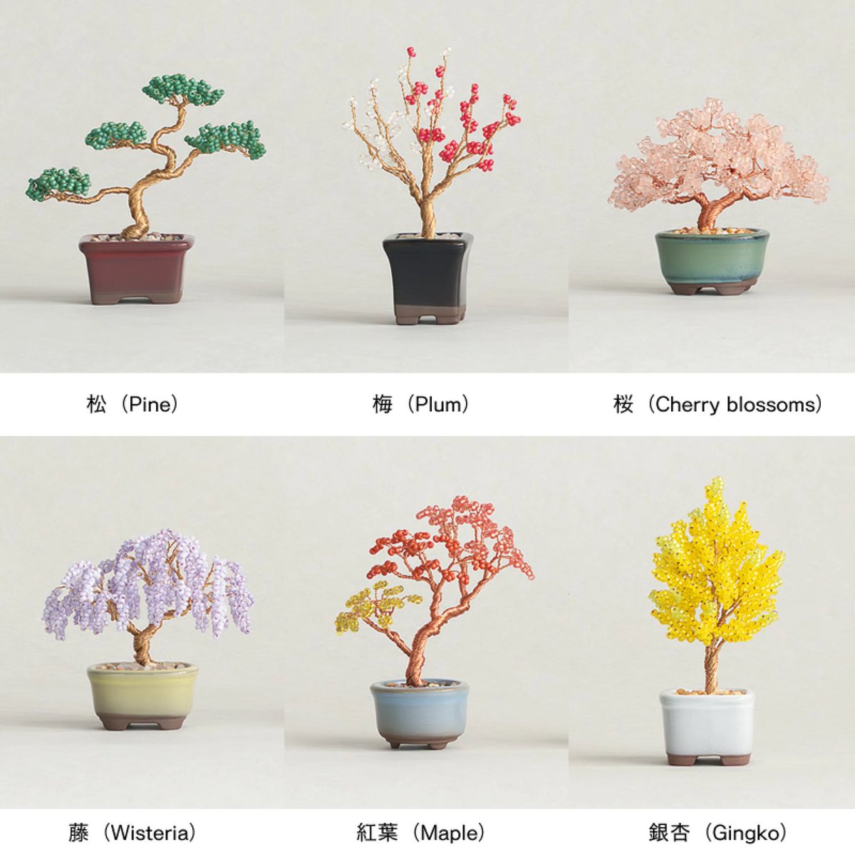 ねじって作るビーズの盆栽がかわいかったので桜ポチったᴖ ̫ᴖ

早く育て（？）たい￼