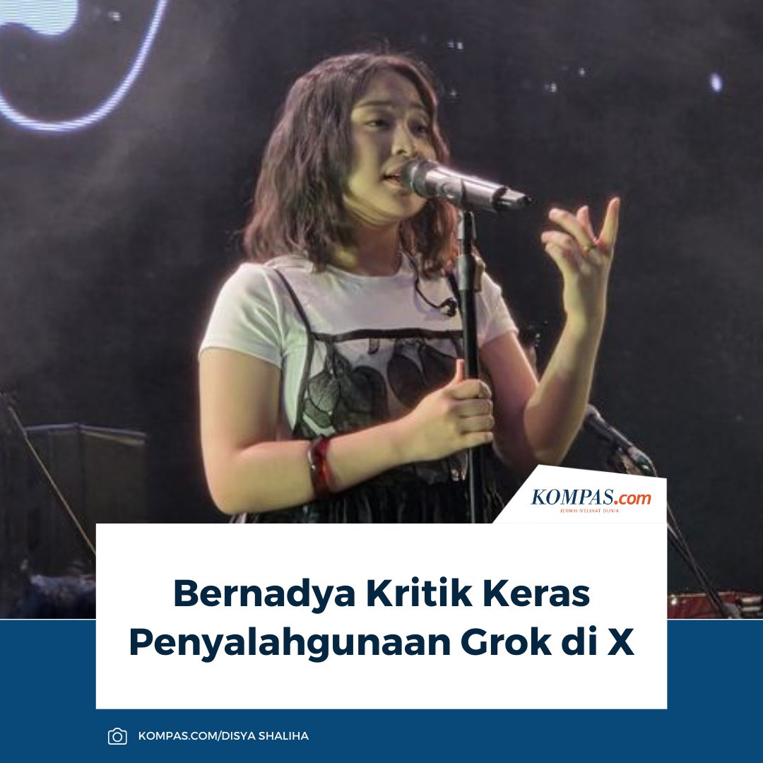 Penyanyi Bernadya Ribka mengkritik pengguna AI (artificial intelligence ...