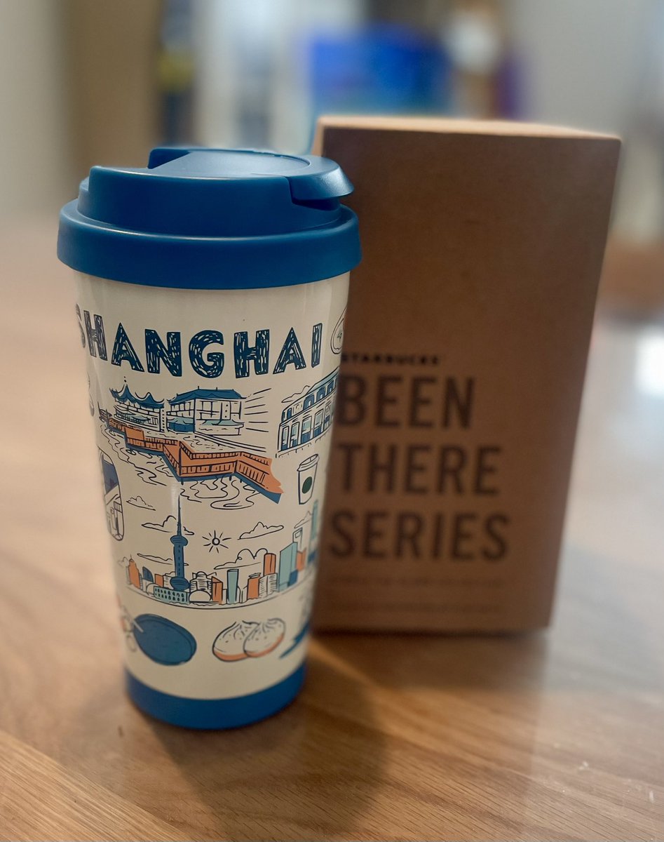 今回の自分へのお土産
仕事のお供に大活躍していただきましょう。
ロンドンの時はマグカップ買いました。
少しずつ集めようかな☕️

#上海