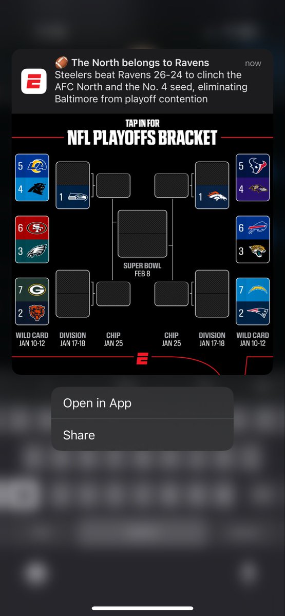 B_Maz's tweet photo. lmao @ESPN even had the Ravens printed in there 🤔 https://t.co/FgYgfkrsiE