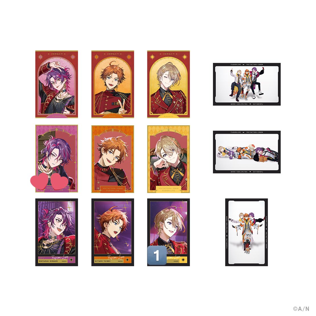 ち*）様 にじさんじ IMPACT フォト風カード キラキラ缶バッジ チケット ち*）様 にじさんじ IMPACT フォト風カード キラキラ缶バッジ チケット