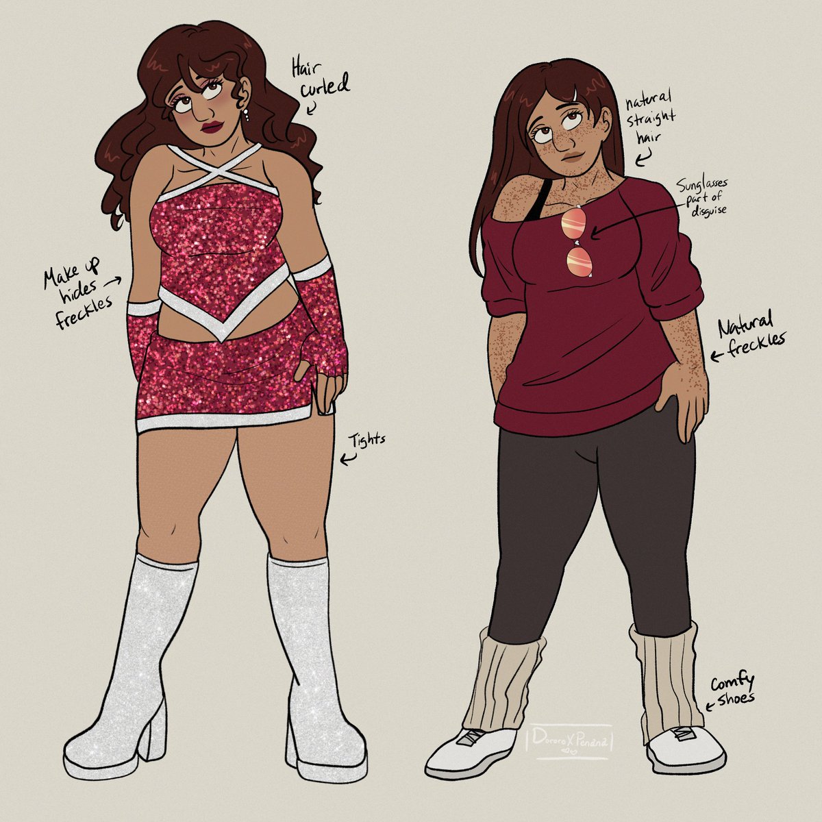 Finally got around to drawing a few doodles for my Popstar!Carmen x Bodyguard!Hector AU wuahajaaj 

I'm very normal about this AU I swear 

#dateeverythinghector
#dateeverythingau #hectorvalentinoairnestocondicionado