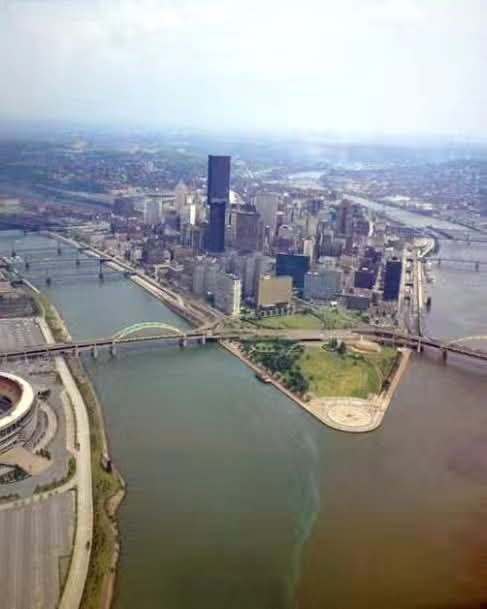 "May I have your attention, please?
Will the real #PITTSBURGH please stand up?"

Unofficial geographic sister cities Qamdo City, Tibet, Passau, Germany &amp; Kaunas, Lithuania.

Official sister cities are: Bilbao, Spain; Donetsk, Ukraine; Fernando de la Mora, Paraguay; Karmiel,