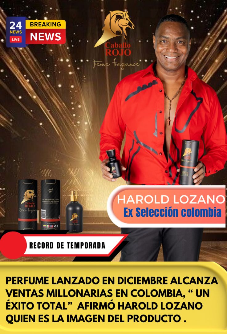 ARMANDOMOTIVADO's tweet photo. Caballo Rojo Xtreme Fragance es el perfume más vendido en Colombia en el fin de año ,esto por una estrategia de marketing liderada por el ex futbolista  HAROLDLOZANO; el perfume es todo un suceso no solo por la presentación sino por la exquisita y exclusiva fragancia“dijo lozano. https://t.co/ITM2SPB17B