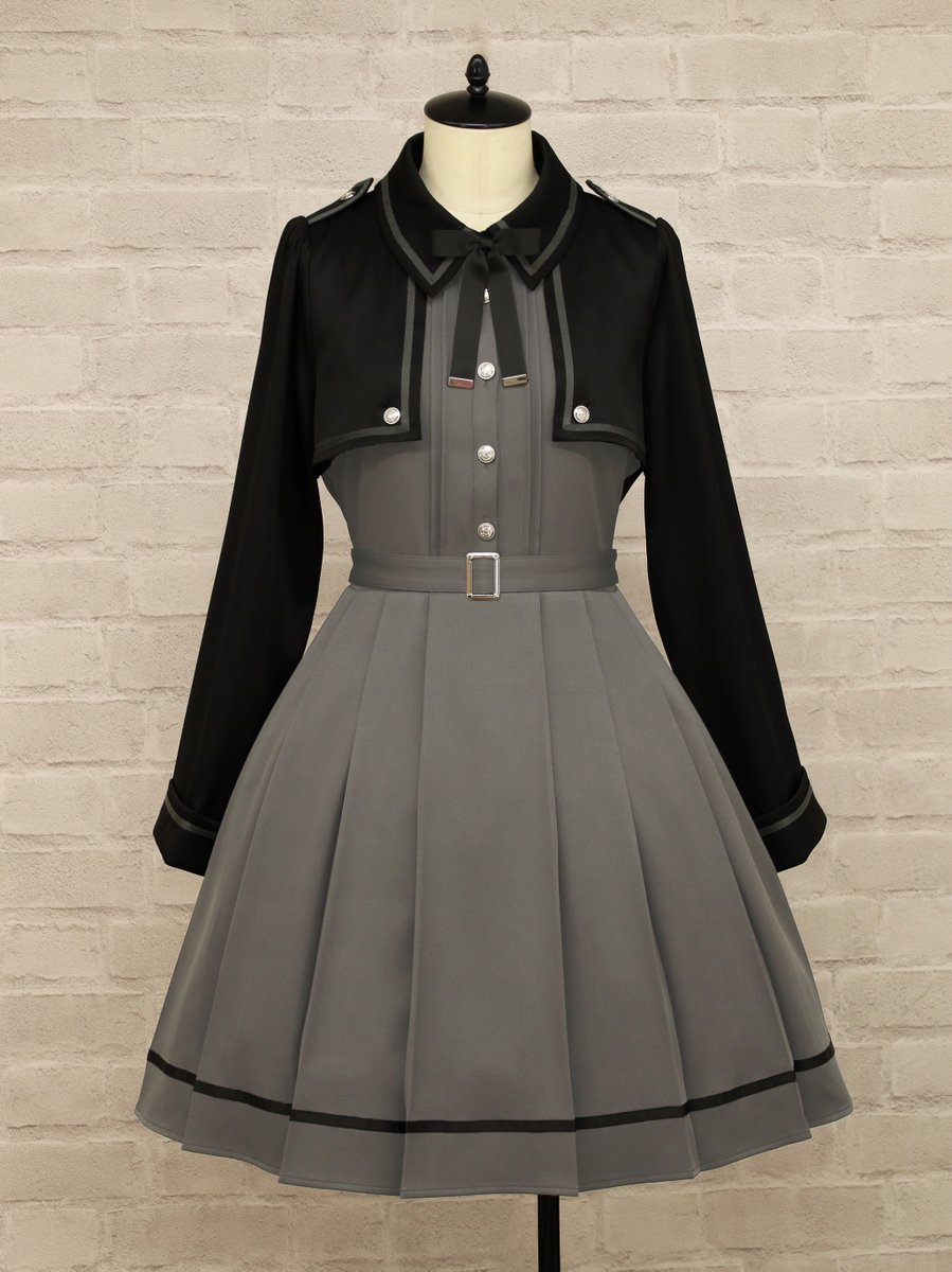 アマベル Amavel レイヤードプリーツワンピース ネイビー ♥Coming soon Item♥Part1 ＊Brave Heart レイヤードプリーツ