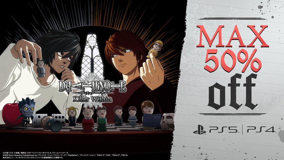 DEATH NOTE Killer Within 【公式】 tweet media